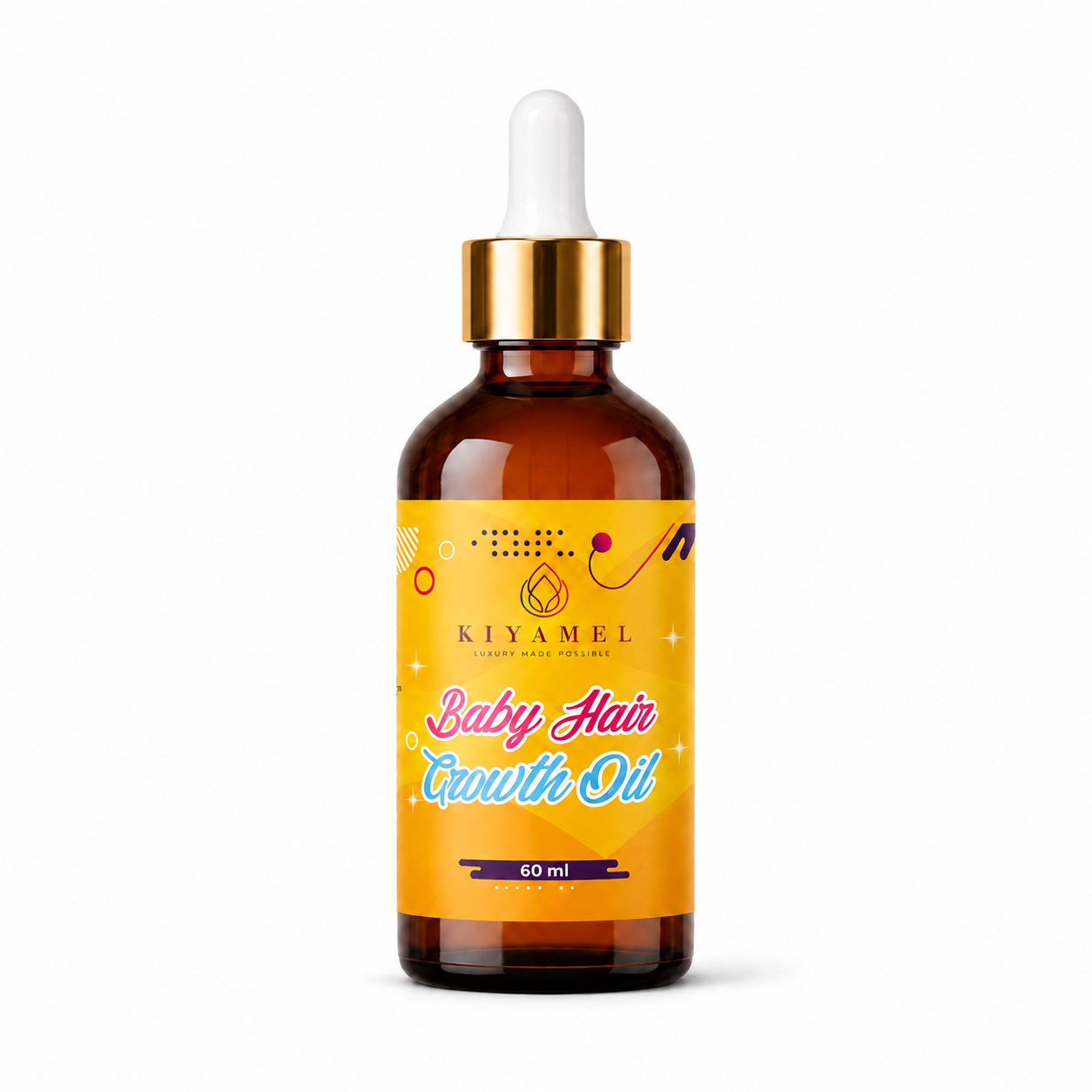 Baby Hair Growth Oil by Kiyamel | Baby Scalp Oil for Cradle Cap and Scalp Eczema Main image