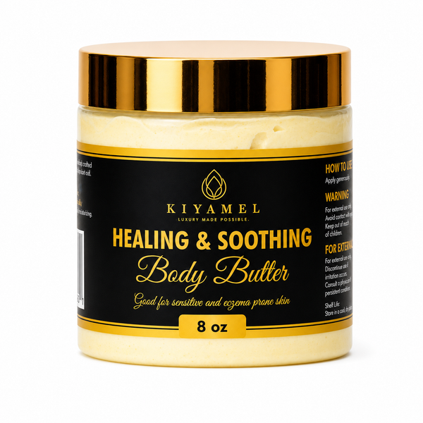 Healing & Soothing Body Butter by Kiyamel | Eczema Body Butter for Sensitive Skin