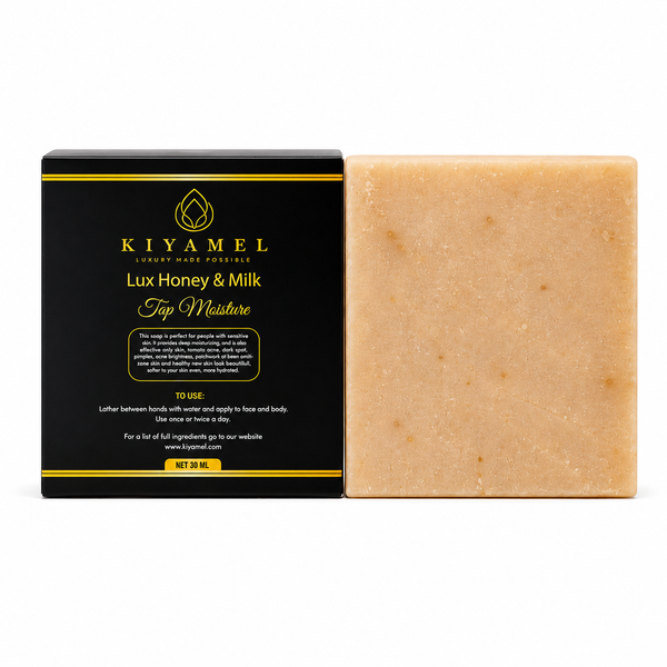 Lux Honey & Milk Soap by Kiyamel | Honey and Milk Soap for Soft Skin