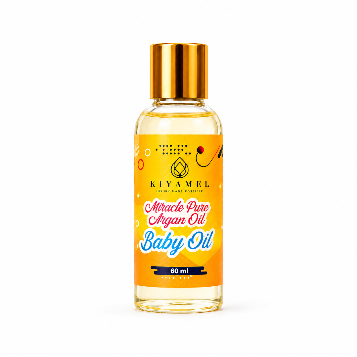 Miracle Pure Argan Baby Oil by Kiyamel | Argan Oil for Baby Dry Skin