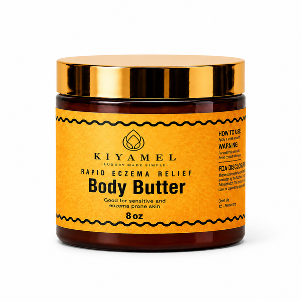 Rapid Eczema Relief Body Butter by Kiyamel | Eczema Body Butter for Flare-Ups