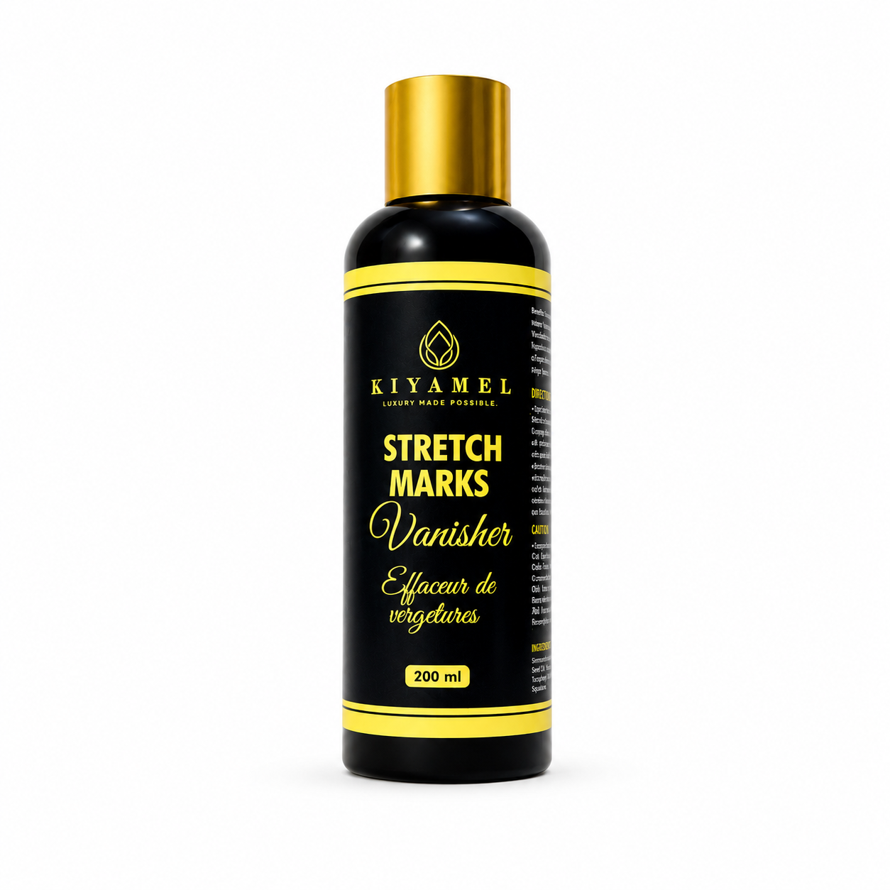 Stretch Marks Vanisher by Kiyamel | Natural Stretch Mark Oil for Dark Skin
