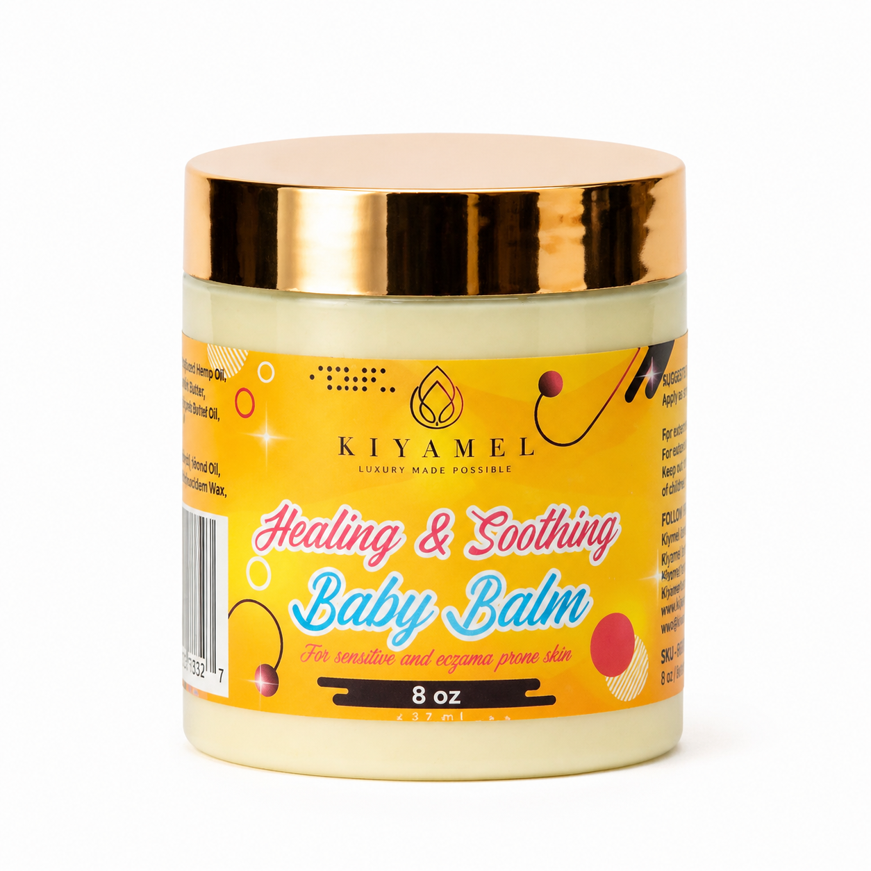 Baby Balm Healing & Soothing| Natural Diaper Rash Cream Main image
