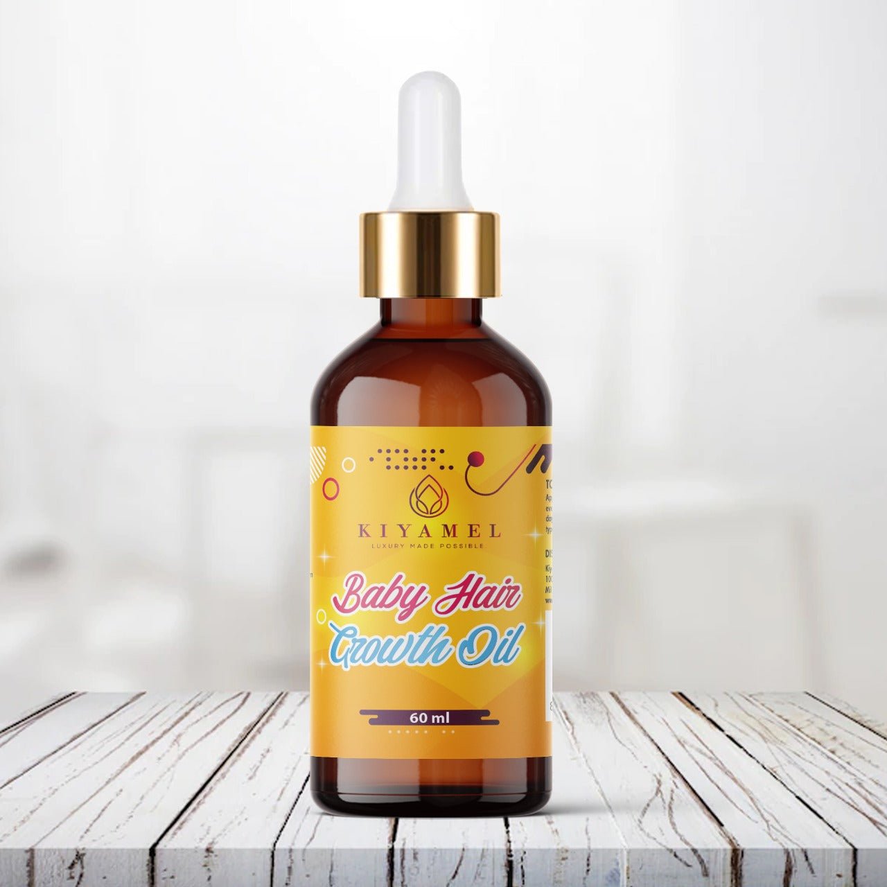 Baby Hair Growth Oil| Itchy Scalp|Dandruff - Kiyamel Main image